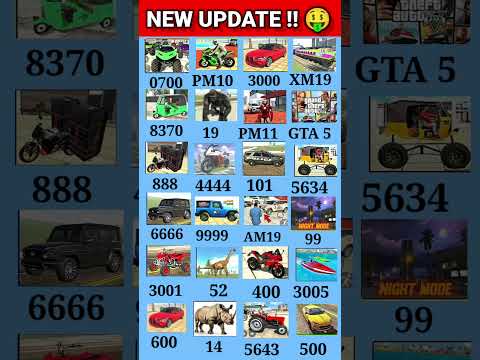 All New Real Secret Top Cheat Code ?? In Indian Bike Driving 3D New Update Code #shorts #ytshorts thumbnail