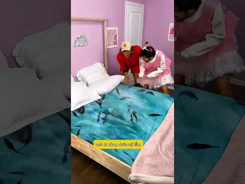 Công chúa ngủ trên giường cá và gián khủng lồ 😭 thumbnail