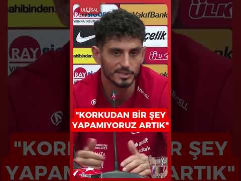 Milli futbolcu Samet Akaydin: "Twitter'da çok saçma şeyler yazılıyor korkuyoruz artık" #shorts thumbnail