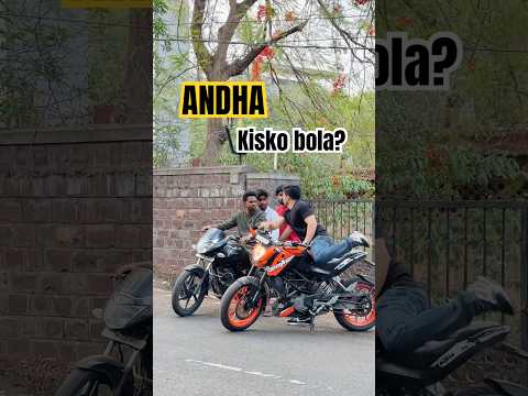 ANDHA kisko bola be?? #farazstuntrider #superbikes #biker #hayabusa thumbnail