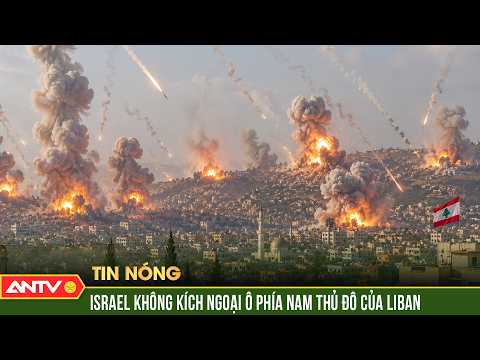 Israel tấn công ngoại ô Beirut, Liban | ANTV thumbnail