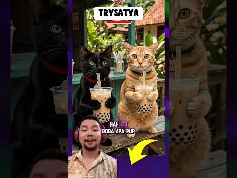Detik-detik mpus mual dikira boba raksasa lepas... 🤮😂 #funnycats #kucinggemas #kucingterciduk thumbnail