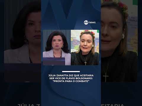 Júlia Zanatta diz que aceitaria ser vice de Flávio Bolsonaro | #PoderExpresso thumbnail