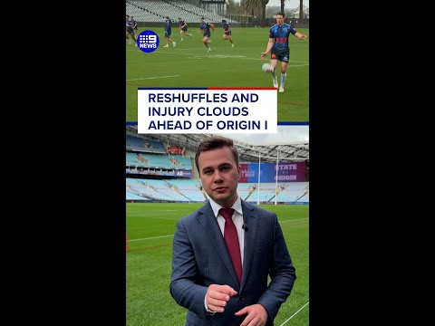 Reshuffles and injury clouds ahead of Origin I | 9 News Australia thumbnail