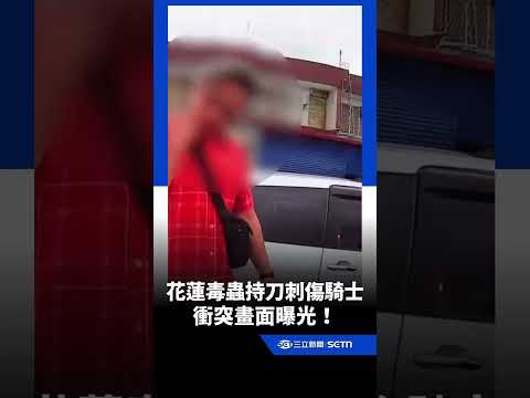花蓮毒蟲咆哮「看X小」！持美工刀揮舞刺傷騎士 當街扭打衝突畫面曝光！｜三立新聞網 SETN.com thumbnail