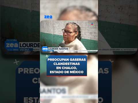 Preocupan gaseras clandestinas en Chalco, Estado de México | Shorts | Francisco Zea thumbnail