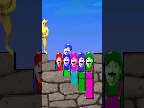 Mario Brothers Infinite Blocks VS Little Bro #emotionalstory #sad #humor thumbnail