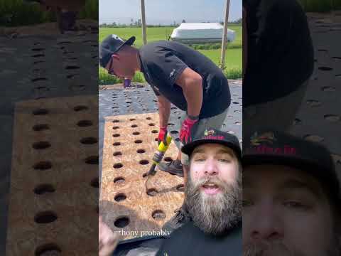 How to plant a garden #jeeplife #offroad #jeepwrangler #4x4 #cars #car #ford #offroading #shorts thumbnail