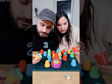 لعبة غريبة جداً 🤣 (slam cup game)#shorts thumbnail