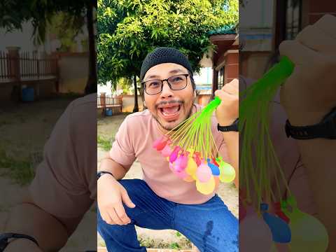 พ่อซื้อลูกโป่งน้ำให้หนูหน่อย!! 🎈🤣 #funny #comedy #drama #humor #memes #youtube #shorts #minmayang thumbnail