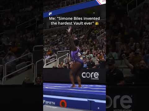 Which Vault do you think is the hardest?!🤯 #gymnastics #sports #vault #simonebiles thumbnail