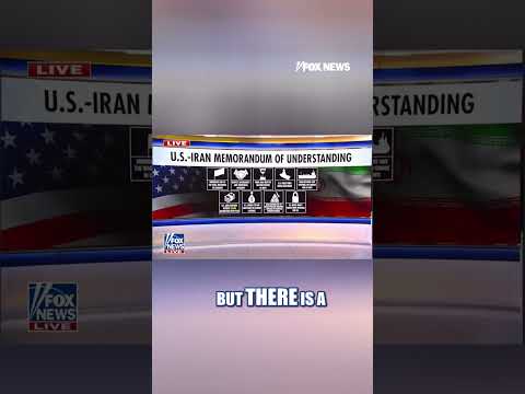 US, Iran sign memorandum of understanding ENDING WAR #shorts #us #news #foxnews #Iran thumbnail
