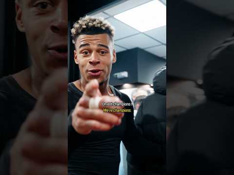 WE ARE CHAMPIONS 🫵 #PSG #Ligue1 #Doué thumbnail