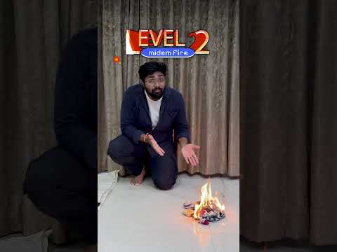 Fire Blanket Tested in 3 Levels 🔥😳 thumbnail