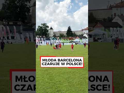 MŁODA BARCELONA CZARUJE W POLSCE! #shorts thumbnail