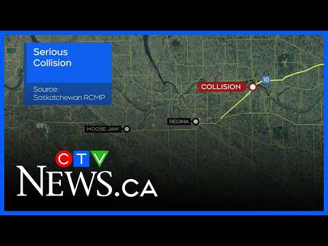 Two seriously injured in Highway 10 collision near Fort Qu'Appelle thumbnail