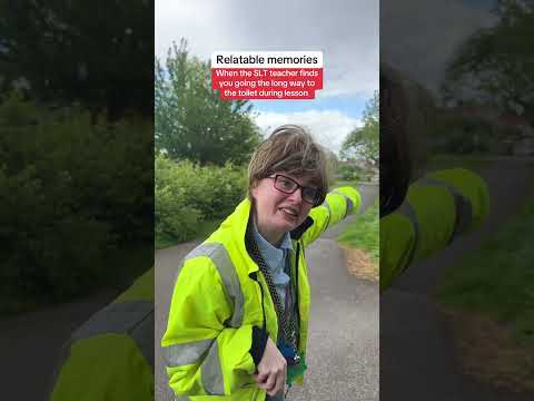 When SLT finds you going the long way to the toilet during lesson ?#shorts thumbnail