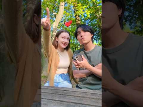 面白いもの見つけたとき Telepathic connection #couple #夫婦 #カップル thumbnail
