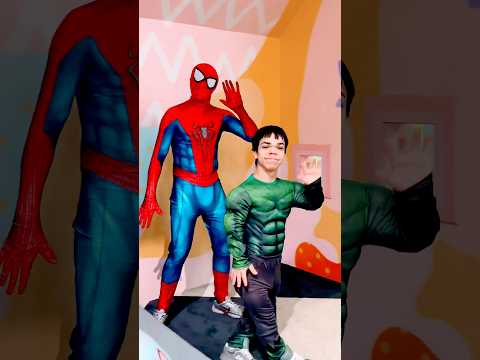 Funny superheroes😂 #spiderman thumbnail