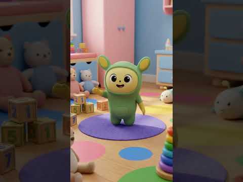 Bestie’s Color Adventure 🌈 Jump And Learn Together  #nurseryrhymes #kidssongs #kidslearning #shorts thumbnail