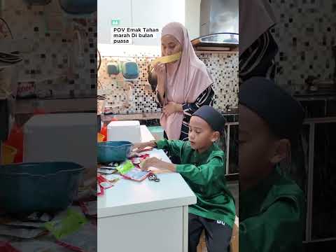 Emak vs anak di bulan puasa #funny #comedy #lucu #ramadan2026 thumbnail