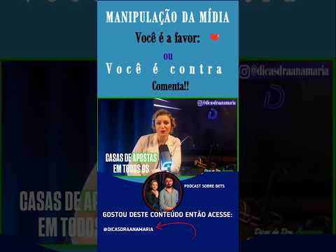 As propagandas de Bet estão em todo lugar, o que você acha? #dicasdadraanamaria #betonline thumbnail