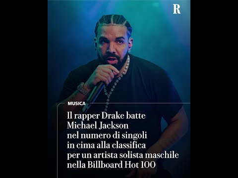 Drake record come artista solista maschile thumbnail