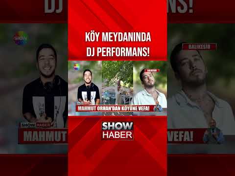 Mahmut Orhan'dan köyüne vefa #showanahaber #shorts thumbnail