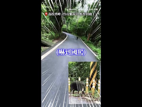 【嚇到飆國罵！】騎個腳踏車竟被山豬追！時速50狂飆逃命 鍊條跟著慘叫XD #Shorts thumbnail