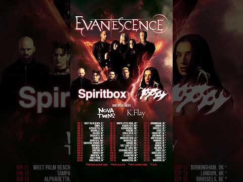 Presales for all tours are now live! Head to evanescence.com for tickets! thumbnail