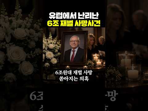 유럽에서 난리난 6조 재벌 사망사건 thumbnail