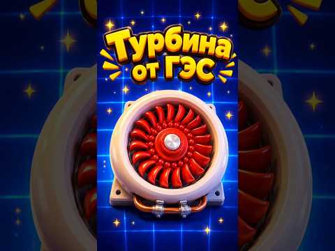 Турбина от ГЭС на башню в ПК #пк #эксперимент #процессор thumbnail