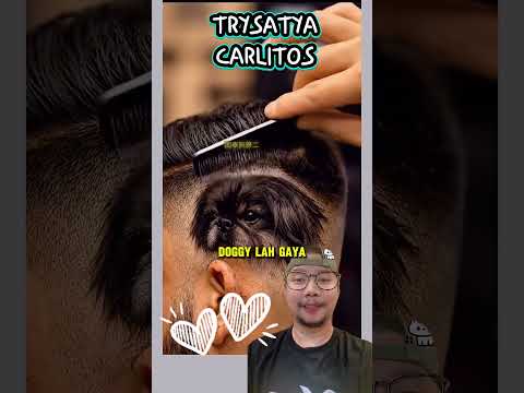 Trend potong rambut DOGGIE😋😋 #comedy #shortfeed #funny #hairstyle thumbnail