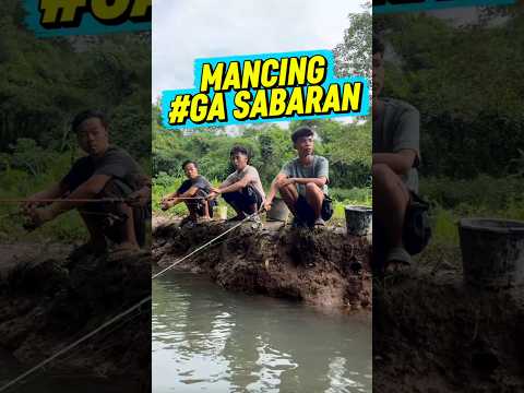 Kalian pernah ga mancing sama orang yang ga sabaran #comedy #viral #shorts #wakotu thumbnail