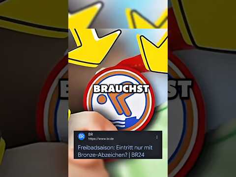 Ab jetzt braucht man ein Bronze Abzeichen für deutsche Freibäder thumbnail