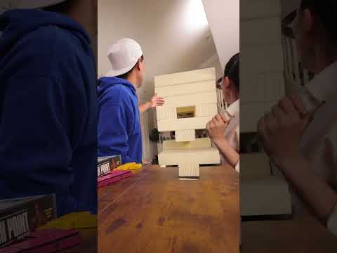Epic Block Tower Fail with Rumi thumbnail