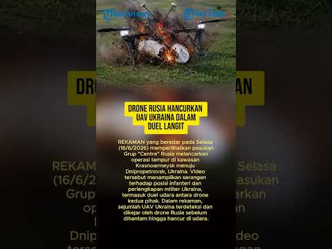 DRONE RUSIA HANCURKAN UAV UKRAINA DALAM DUEL LANGIT thumbnail