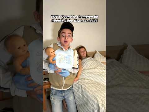 QUAND TON BÉBÉ EST NÉ🍼🤣#humour #shorts thumbnail