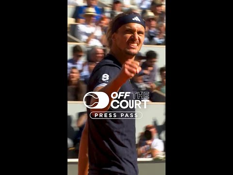 Alexander Zverev is into the Roland-Garros final. Is this his time? 🏆👀 #beINRolandGarros #shorts thumbnail
