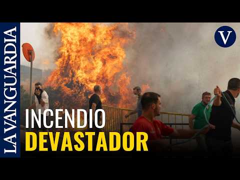Quemadas 177 hectáreas y centenares de personas  han sido desalojadas en Los Garres, Murcia thumbnail