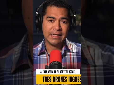 Israel Alerta: Ataque Masivo Coordinado Desde Líbano #shorts thumbnail