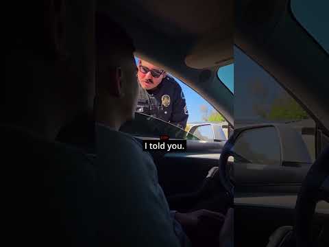 Cop Pulls Over Self Driving Tesla! 🤣🚨 thumbnail