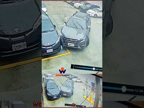 【車禍影片】留友看神人停車（2026.06.14 桃園市中壢區環西路二段Times停車場 thumbnail
