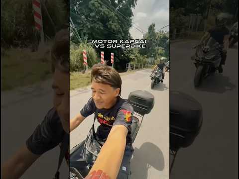 Motor kapcai vs superbike #aiteam thumbnail