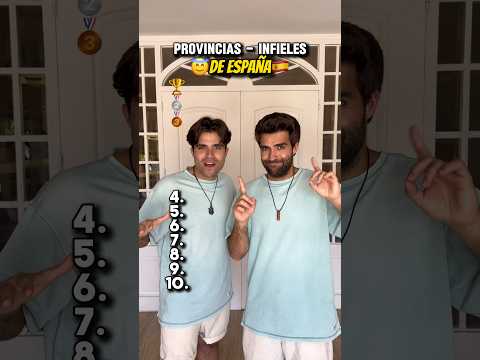 Provincias menos infieles de España 🇪🇸😈 #España thumbnail