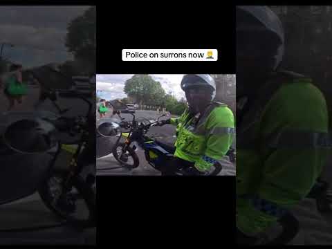 Watch how this cop speaks to this young man!!? #fypshorts #motorcyclecrash #surron #policechase thumbnail