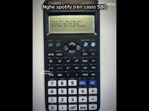 Cách nghe Spotify trên máy tính casio fx-580VN X👍 thumbnail