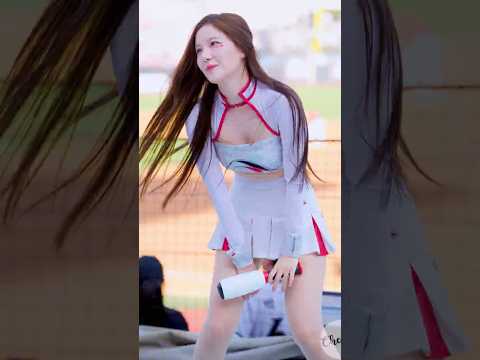 긴머리 찰랑찰랑~ 김해리 치어리더 金海莉 Kim Hae-Ri cheerleader ktwiz thumbnail