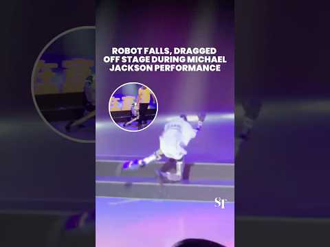 Robot stumbles and falls while dancing to Billie Jean thumbnail