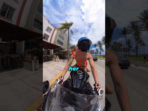 This Is Why You Cant Ride Shirtless! 😏 thumbnail